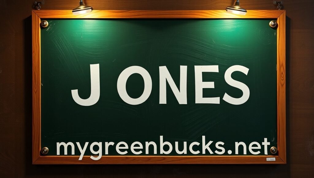 jones mygreenbucks net