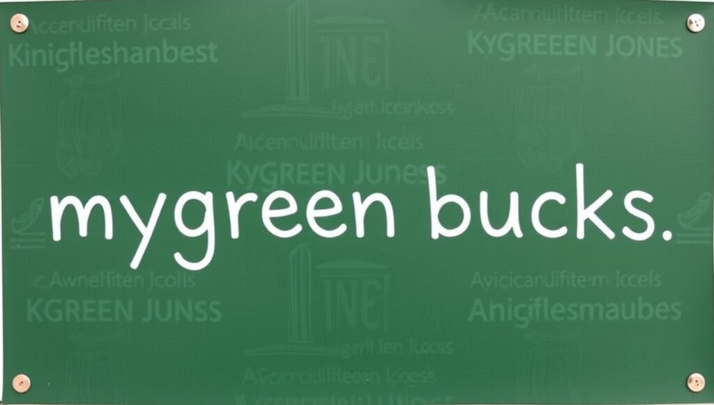 mygreenbucks kenneth jones