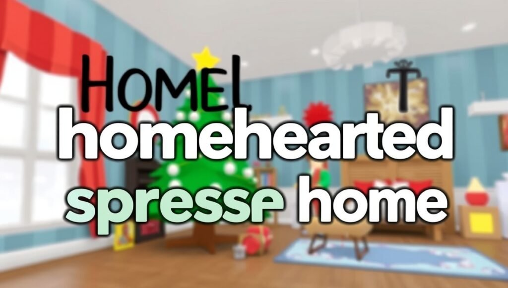 homehearted roblox spruce up virtual home